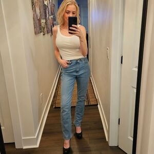 Abercrombie & Fitch 90s Slim Straight Ultra High Rise Jeans - Size 27/4